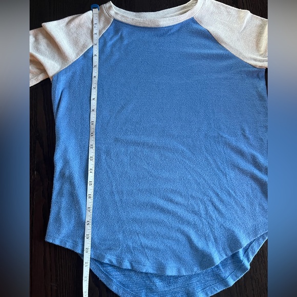 SO baseball tee, blue and grey, XS - Picture 11 of 11